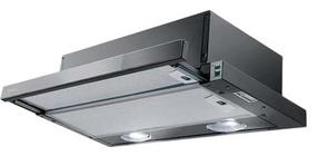 Įmontuojamas gartraukis Faber Flexa Lux Glass NG BK A60, juoda sp.