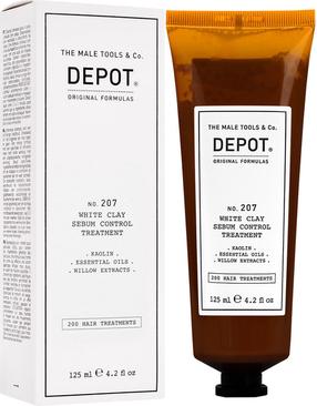 Juuksehooldustoode Depot No. 207 White Clay Sebum Control Treatment, 125 ml
