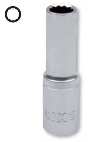 Dziļas dubultās sešstūra galviņa Irimo, 134 mm, 13 mm, 1/2", Ø13 mm