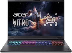 Portatīvais dators Acer Nitro 18 AI AN18-61-R013, 365, 32 GB, 1 TB, 18 ", Nvidia GeForce RTX 5070, melna krās., EN, Windows 11 home