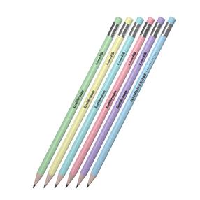 Grafiitpliiats Erich Krause Pastel triangular, HB, mitmevärviline/(värv/disain valitakse juhuslikult)