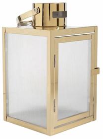 Žibintas Homla Tondo 705106, stiklas/nerūdijantysis plienas, 25 cm, aukso sp.