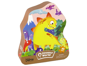 Пазл Dinosaur World, 50 см x 34 см, 48 шт., многоцветный