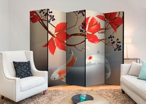 Širma Artgeist Happy Fish Ii, įvairių spalvų, 225 cm x 172 cm
