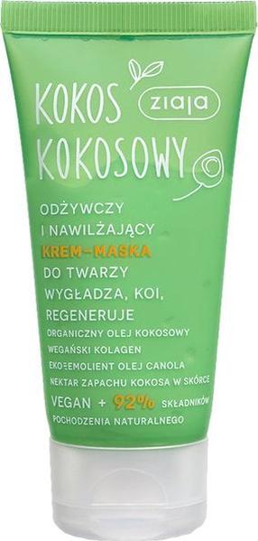 Näokreem, mask Ziaja Coconut, 50 ml