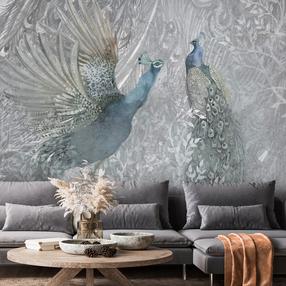 Fototapetas Artgeist Peacocks Dancing, 315 cm x 450 cm
