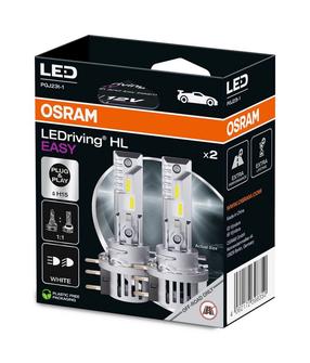Auto spuldze Osram 64176DWESY2-2HB, led, balta krās., 12 V