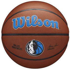 Korvpalli pall Wilson Team Alliance Dallas Mavericks, 7 suurus, sinine v./pruun v./valge v.