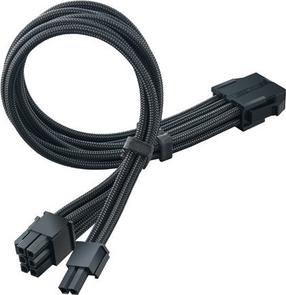 Kaabel SilverStone 6/8-Pin PCIe Extension SST-PP07E-PCIB 8-pin PCIe, 6+2-pin PCIe, 0.25 m, must v.