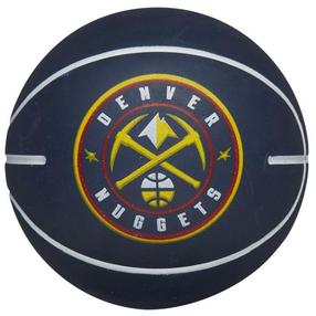 Krepšinio kamuolys Wilson NBA Team Dribbler Denver Nuggets, mėlyna sp.