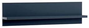 Sieninė lentyna Eleganzo LS-10, mėlyna sp., 32 cm x 120 cm x 18 cm
