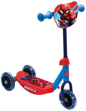 Bērnu skūteris Spider-Man, zila krās./sarkana krās.