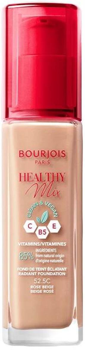 Skystas makiažo pagrindas Bourjois Paris Healthy Mix, 52.5c pink beige, 30 ml