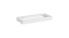 Настенная полка Dolle Loggia, белый цв., 4 см x 15 см x 40 см