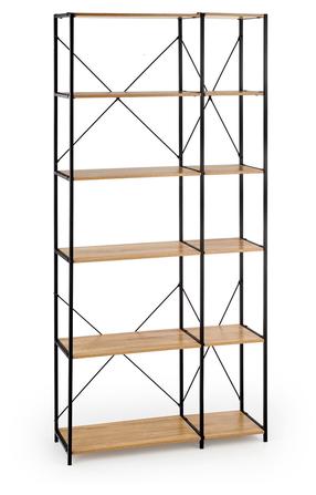 Напольная полка, дубовый цв., 190 см x 30 см x 90 см