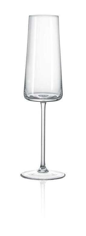 Šampanieša glāze Bohemia Crystalex Ray, stikls, 0.180 l
