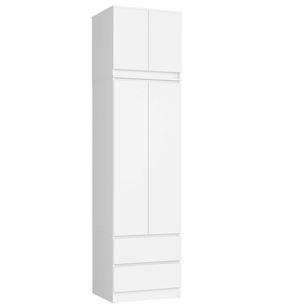 Spinta Akord S60, balta sp., 60 cm x 51 cm x 234 cm