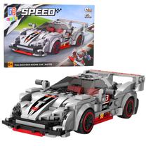 Konstruktorius, automobilis Lean Toys 2in1 Speed, 363 vnt., pilka sp.