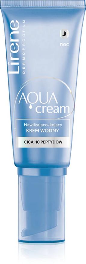 Veido kremas Lirene Aqua, 40 ml
