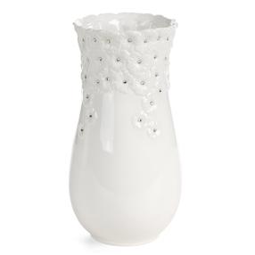 Dekoratyvinė vaza Elisa 01, 28 cm, balta sp.