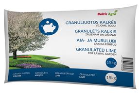 Kaļķis dārzam/zālienam Baltic Agro, 15 kg