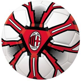 Футбольный мяч Spartan AC Milan, 5 размер, белый цв./красный цв.