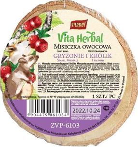 Kārumi grauzējiem Vitapol Vita Herbal, trušiem/grauzējiem