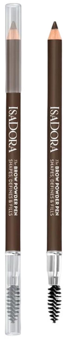 Kulmupliiats IsaDora The Brow Powder, 1.1 g, dark brown 02