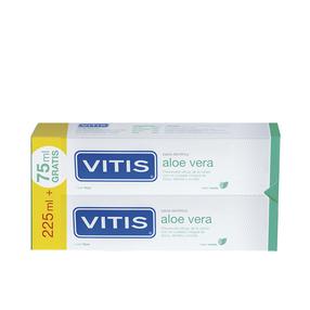 Zobu pastu komplekts Vitis Aloe Vera, piparmētru garša, 150 ml