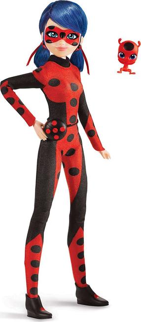 Кукла Bandai Miraculous Ladybug Time to De-evelize 50006, 28 см, черный цв.