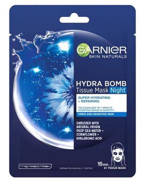 Veido kaukė Garnier Skin Naturals Hydra Bomb, 32 ml
