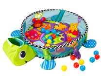 Aktyvumo kilimėlis EcoToys Activity 88967, 100 cm x 68 cm, įvairių spalvų