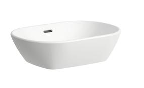 Умывальник для ванной комнаты Laufen, 50 см x 35 см x 13.5 см, белый цв.