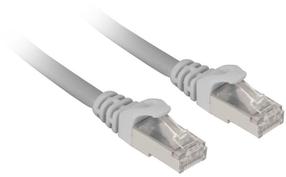 Провод Sharkoon SFTP Cat.7a Patch Network Cable RJ-45, RJ-45, 3 м, серый цв.