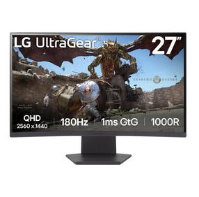Monitor LG UltraGear, 27GS60QC-B.AEUQ, LED, 180 Hz, QHD, 27"