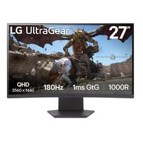 Monitorius LG UltraGear, 27GS60QC-B.AEUQ, LED, 180 Hz, QHD, 27"
