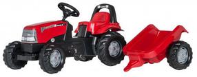 Minamas traktorius Rolly Toys Case 1170 CVX, juoda sp./raudona sp.