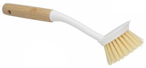 Nõudepesuhari Gerimport, 24 cm, pruun v./valge v., bambus