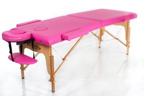 Masažinis stalas Restpro Classic 2, 192 cm, rožinė sp.