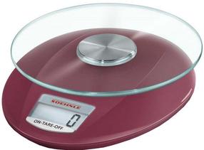 Elektrooniline köögikaal Soehnle Roma Ruby, punane v.