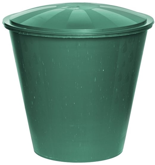 Veepaak Watter Butt, 210 l, roheline v.