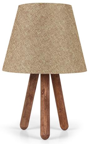 Galda stāvlampas Opviq AYD-637, E27, 60W, bēša krās./brūna krās.