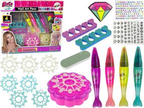 Набор для украшения ногтей для детей Girls Creator Nail Art Pen