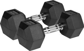 Комплект гантелей Rebel Active, 2 x 10 кг