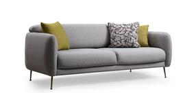 Диван Hanah Home Sevilla 560ARE1311, серый цв., 98 x 214 см x 85 см