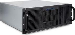 Servera korpuss Inter-Tech 4U-40248, melna krās.