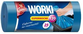 Мешки для мусора Anna Zaradna Super Strong AZ1-WNS-5550, 120 л, 25 шт.