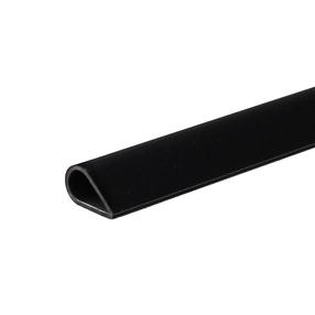 ÜHENDUSLIIST 136N PVC 1000X5MM MUST