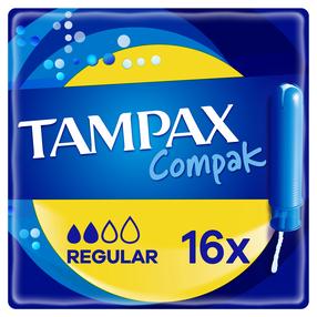 Higieniniai tamponai Tampax Compak Regular, 16 vnt.