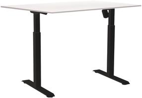 Kompiuterio stalas reguliuojamo aukščio Sun-Flex EasyDesk Adapt I, 140 cm x 80 cm, 70 - 118 cm, balta sp./juoda sp./smėlio sp.